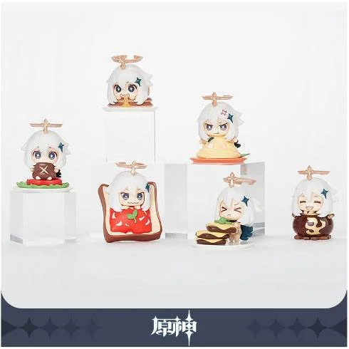 Genshin Impact Mini Figures Paimon 6 cm Assortment - Caixa Inteira (6 Unidade)